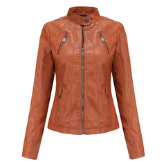 ADELIJA – Stylische Lederjacke