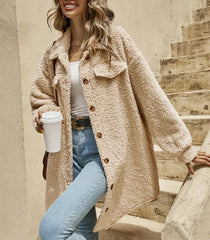 CLARA – HERBST- UND WINTERMANTEL – TEDDY