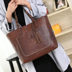 Umhängetasche aus Leder für Damen 