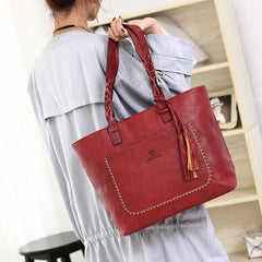 Umhängetasche aus Leder für Damen 