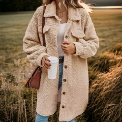 CLARA – HERBST- UND WINTERMANTEL – TEDDY