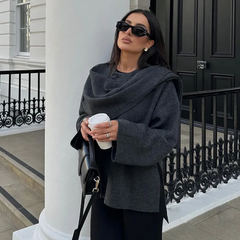 Wollmantel mit Schaltaschen