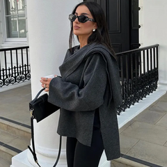 Wollmantel mit Schaltaschen