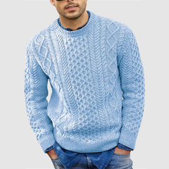 Weicher, warmer Strickpullover für Herren
