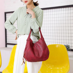 Ledertasche mit großem Fassungsvermögen