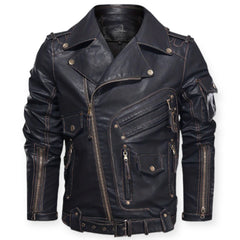 Premium-Lederjacke „Mystic“.