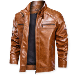 Premium-Lederjacke „Maverick“. 