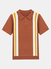 Gestreiftes Pullover-Polo