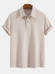 Gestricktes Poloshirt aus Jacquard mit Schachbrettmuster