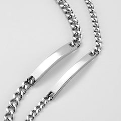 Antonios Hip Hop Edelstahlarmband Herren