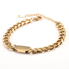 Antonios kubanisches Edelstahlarmband für Herren