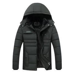 Herren-Thermo-Kapuzenjacke
